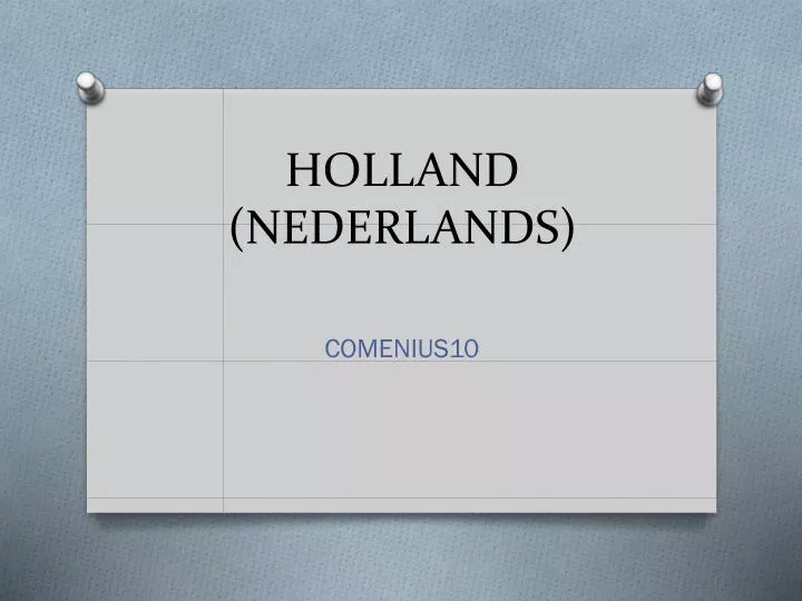 holland nederlands