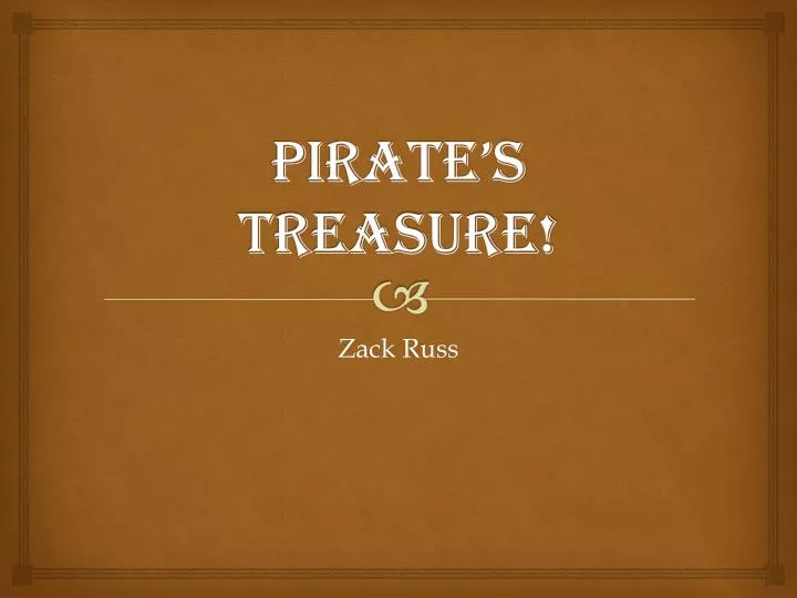 pirate s treasure
