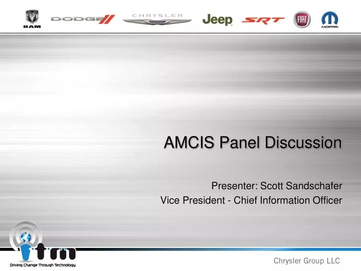 amcis panel discussion