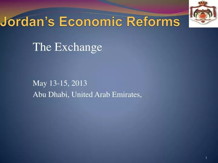 jordan s economic reforms