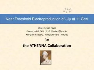 Near Threshold Electroproduction of J/ ? at 11 GeV