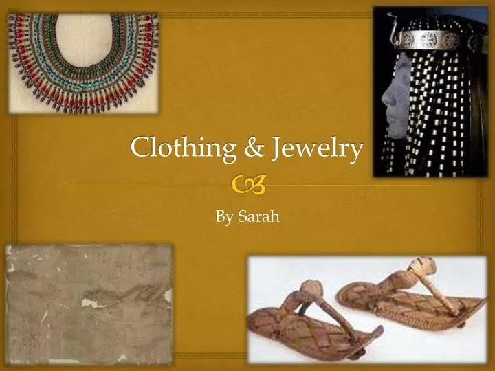 clothing jewelry