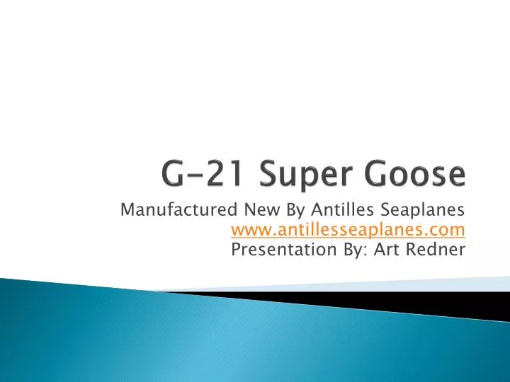 g 21 super goose