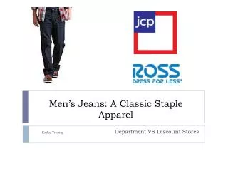 Men’s Jeans: A Classic Staple Apparel