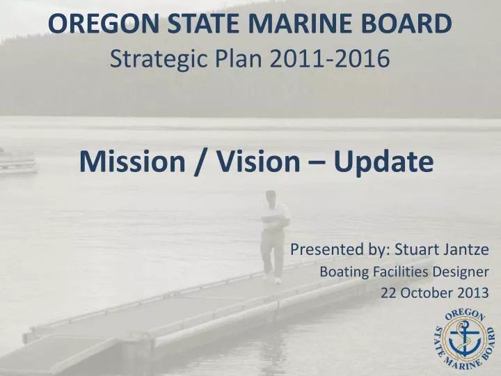 oregon state marine board strategic plan 2011 2016