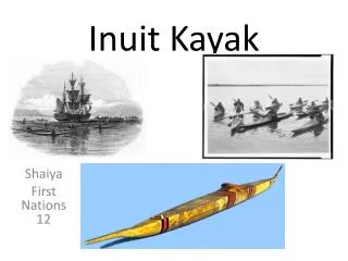 Inuit Kayak