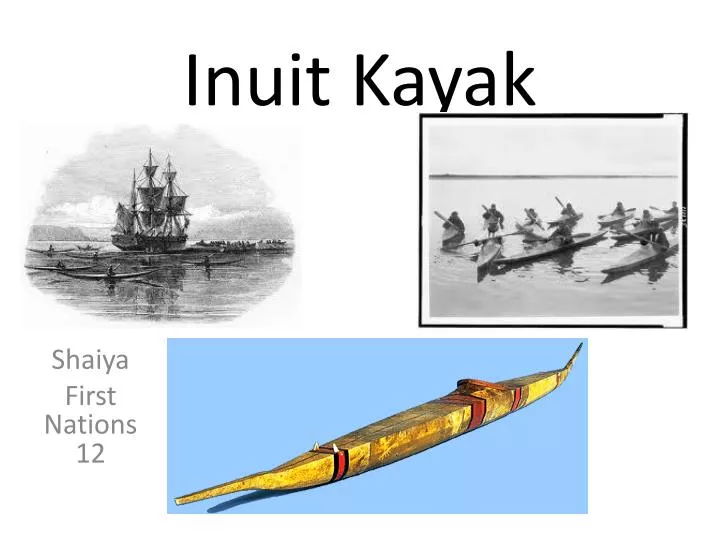 inuit kayak