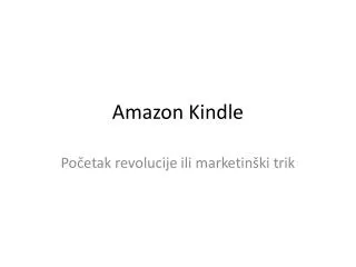 amazon kindle