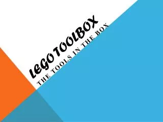 LEGO ToolBox