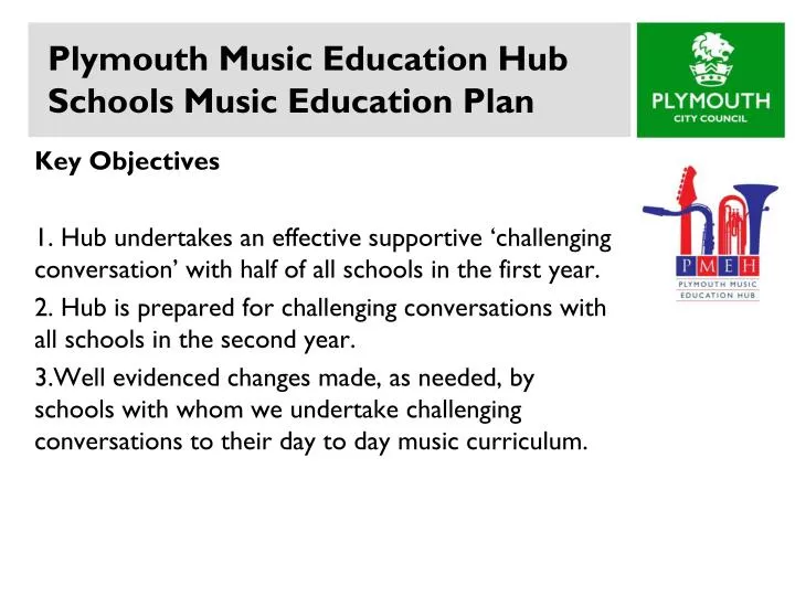 plymouth music education hub schools music education plan