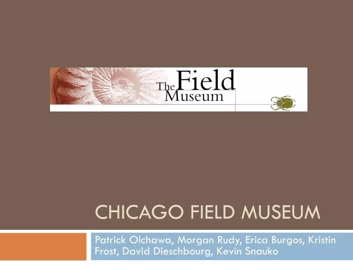 chicago field museum