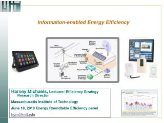 Information-enabled Energy Efficiency