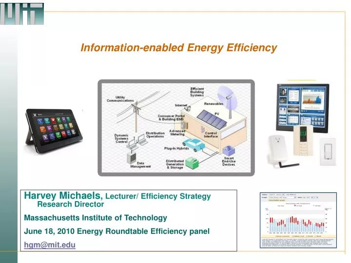 information enabled energy efficiency