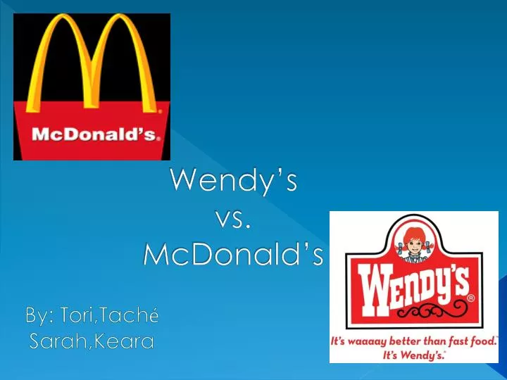 wendy s vs mcdonald s