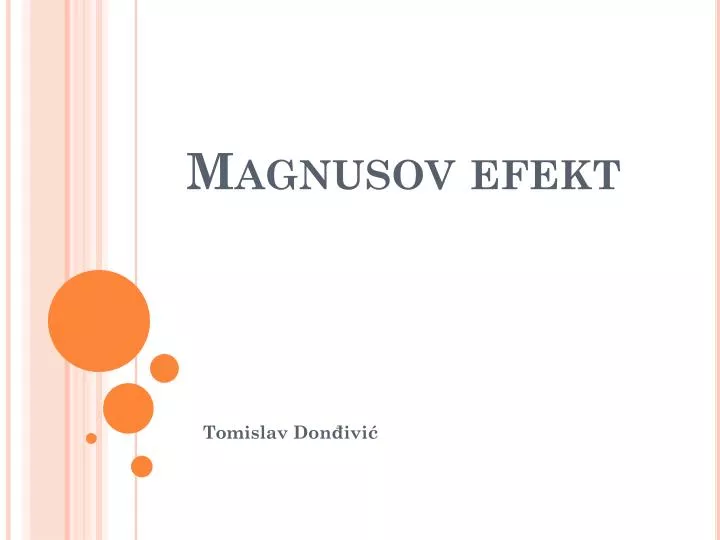 magnusov efekt