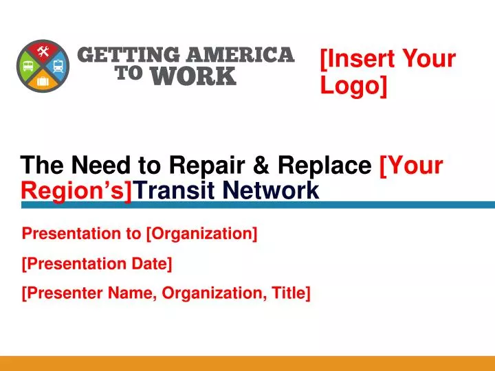 the need to repair replace your region s transit network