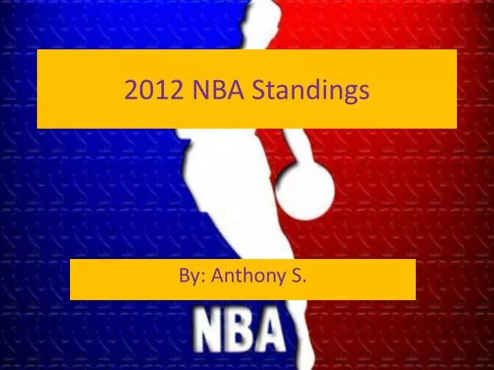 2012 nba standings