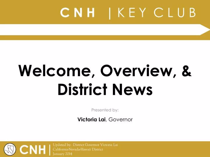 welcome overview district news