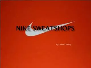 Nike Sweatshops