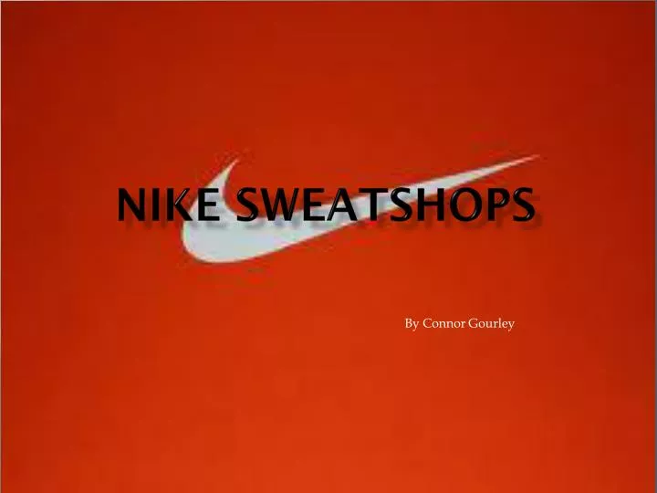 nike sweatshops