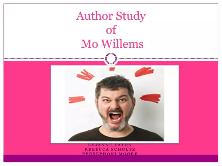 author study of mo willems