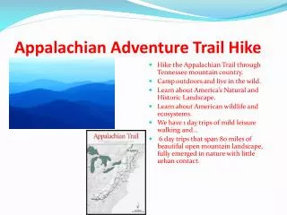 Appalachian Adventure Trail Hike