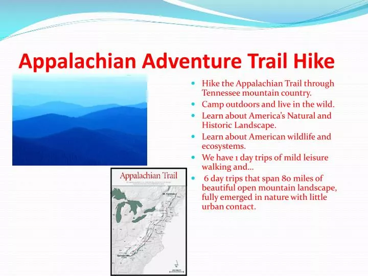 appalachian adventure trail hike
