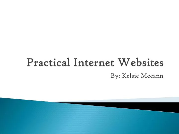 practical internet websites