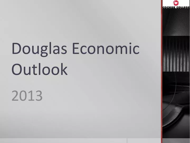 douglas economic outlook