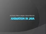 Animation in java - slide 1