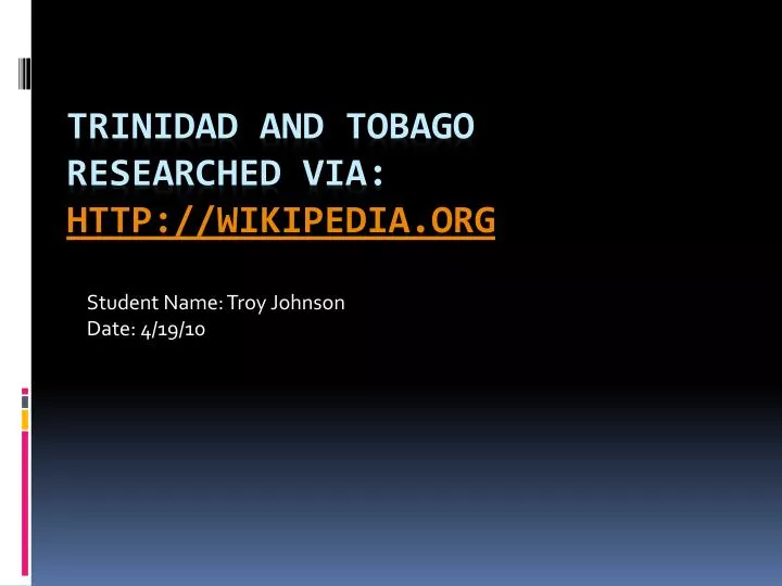 student name troy johnson date 4 19 10