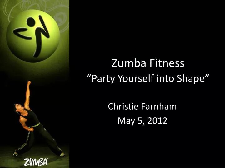 zumba fitness party yourself into shape