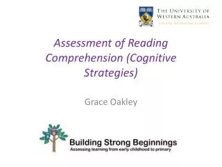 Assessment of Reading Comprehension (Cognitive Strategies)