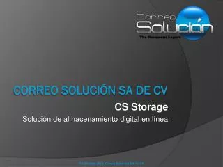 cs storage soluci n de almacenamiento digital en l nea