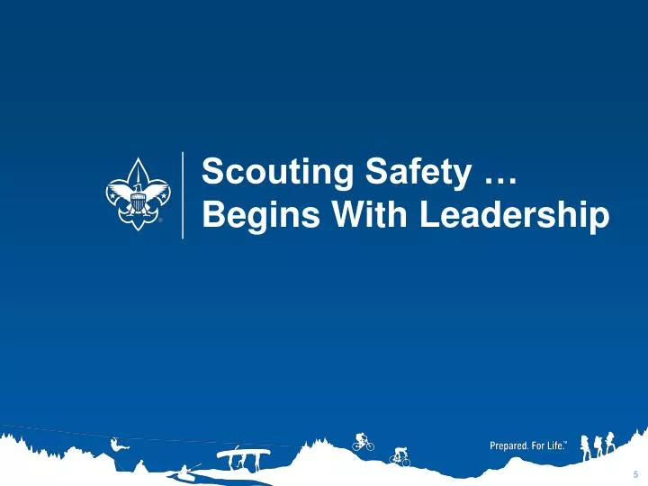 scouting safety begins with leadership