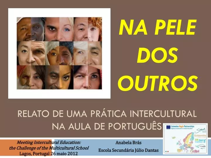 relato de uma pr tica intercultural na aula de portugu s
