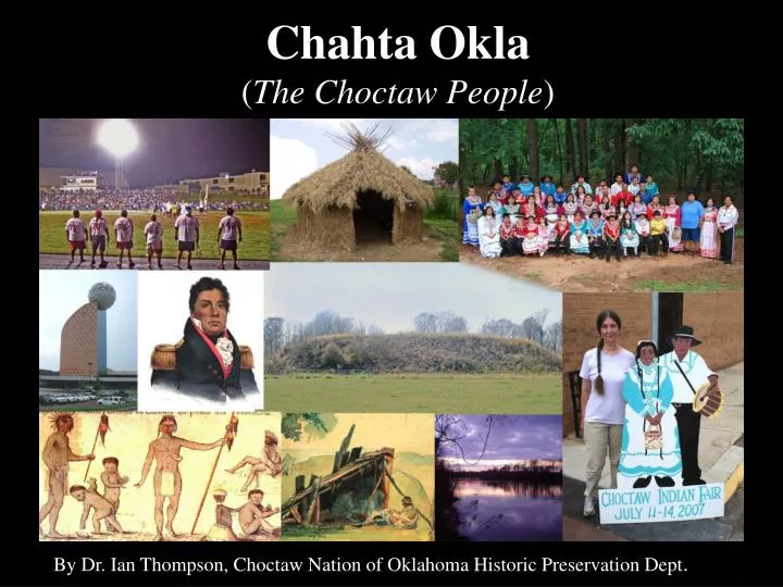 chahta okla the choctaw people