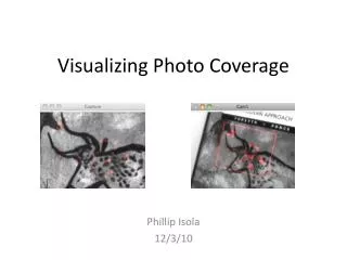 Visualizing Photo Coverage