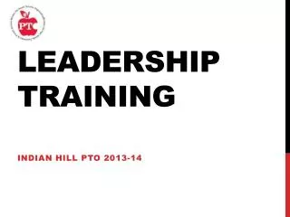 Leadership training