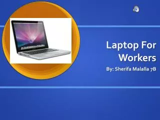 Laptop For Workers