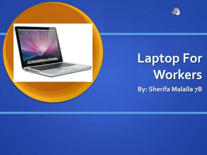 laptop for workers