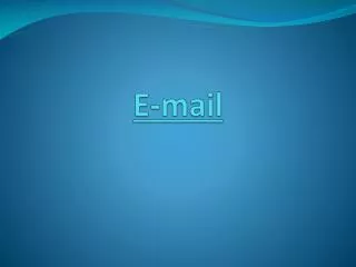 E-mail