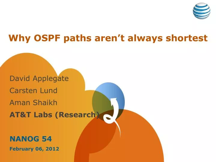 why ospf paths aren t always shortest