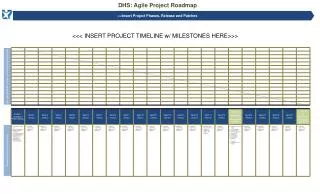 DHS : Agile Project Roadmap