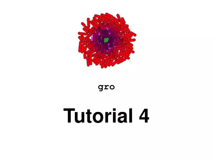 gro tutorial 4
