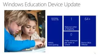 Windows Education Device Update