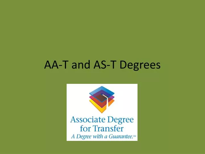 aa t and as t degrees