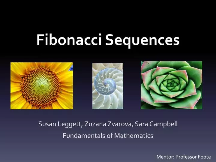fibonacci sequences