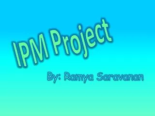 IPM Project
