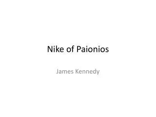 Nike of Paionios